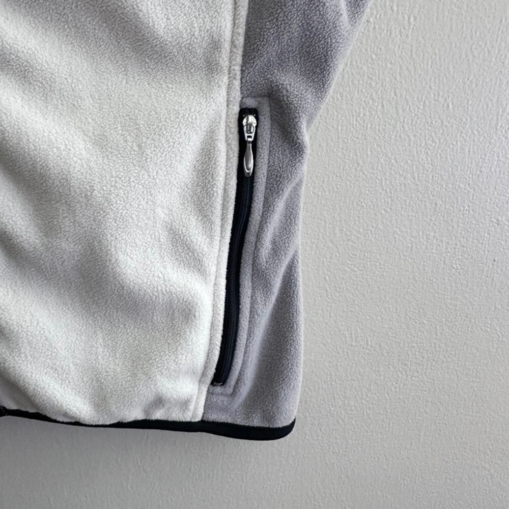 Obermeyer Fleece Vest Full Zip Sleeveless Zip Pockets Ski Snowboard Gorpcore MED - Picture 4 of 10
